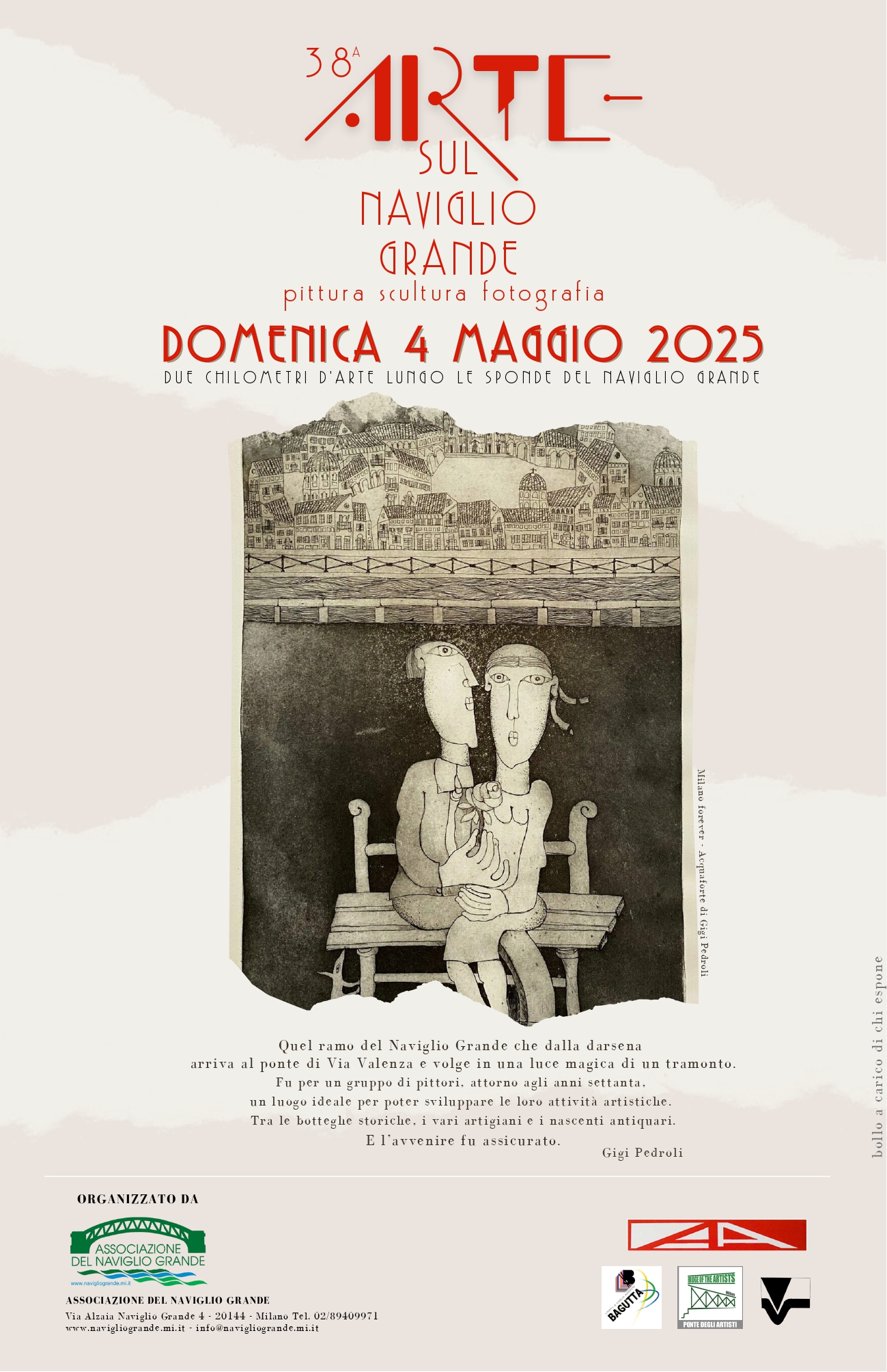 Arte sul Naviglio Grande 2025