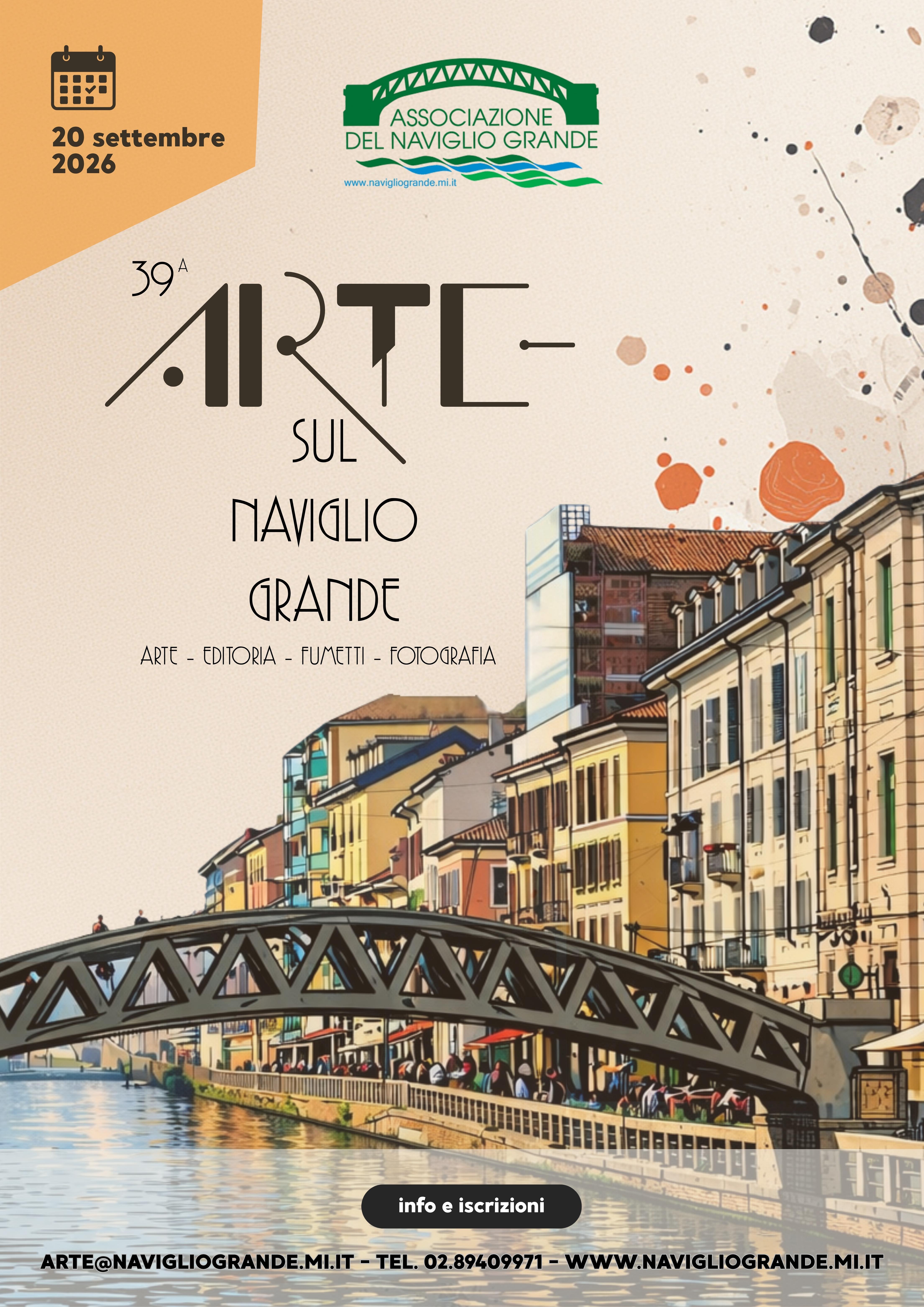 39ª Arte sul Naviglio Grande