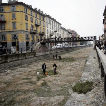 La Darsena e i Navigli anticipano la secca primaverile