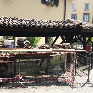 Quasi ultimati i lavori di restauro al Vicolo dei Lavandai.