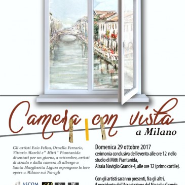 Camera con Vista sul Naviglio Grande