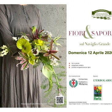Fiori e sapori sul Naviglio Grande – Domenica 12 aprile 2026